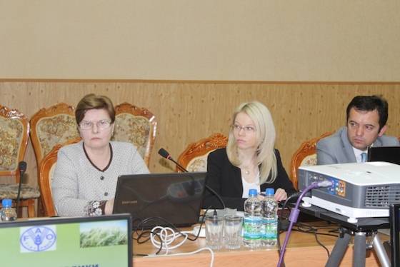 Ташрифи коршиноси байналмилалӣ Васильева В.Н. ва Соловова А.Е.