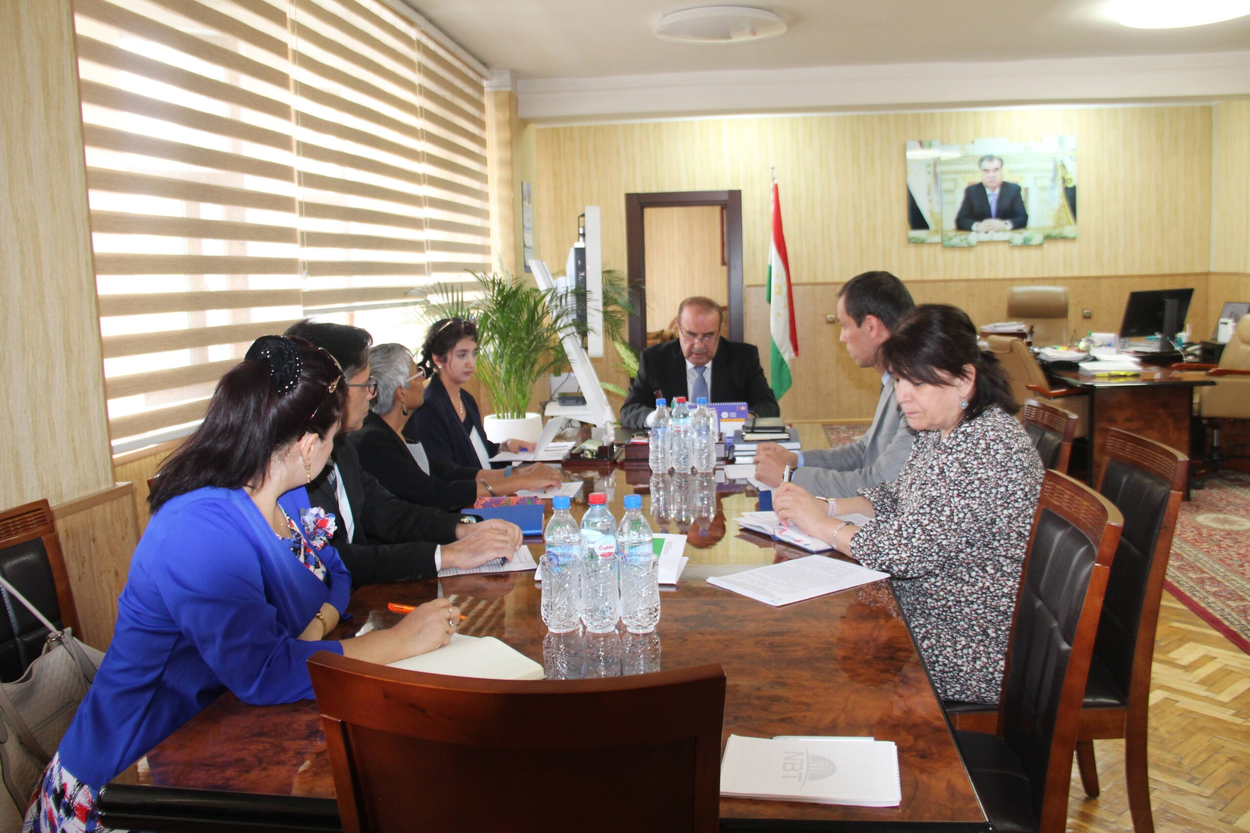 MEETING WITH THE UNITED NATIONS RESIDENT COORDINATOR IN TAJIKISTAN