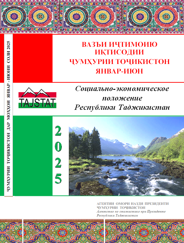Гузориш «Дар бораи вазъи иҷтимоию иқтисодии Ҷумҳурии Тоҷикистон барои моҳҳои январ-июни соли 2025»