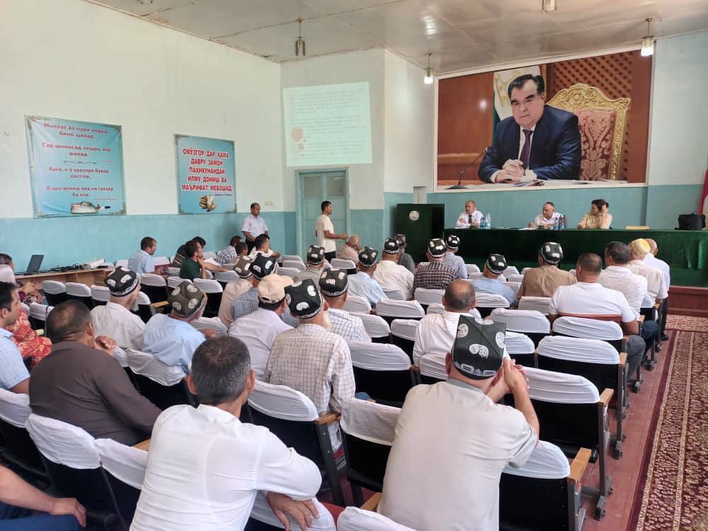 WORKING VISIT OF THE GROUP TO THE KHATLON REGION