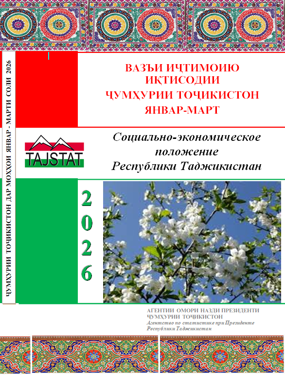 Гузориш «Дар бораи вазъи иҷтимоию иқтисодии Ҷумҳурии Тоҷикистон барои моҳҳои январ-марти соли 2026»