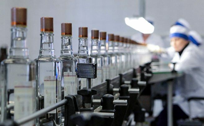 Decline in vodka production in Tajikistan: 9.3 thousand decaliters in the first quarter